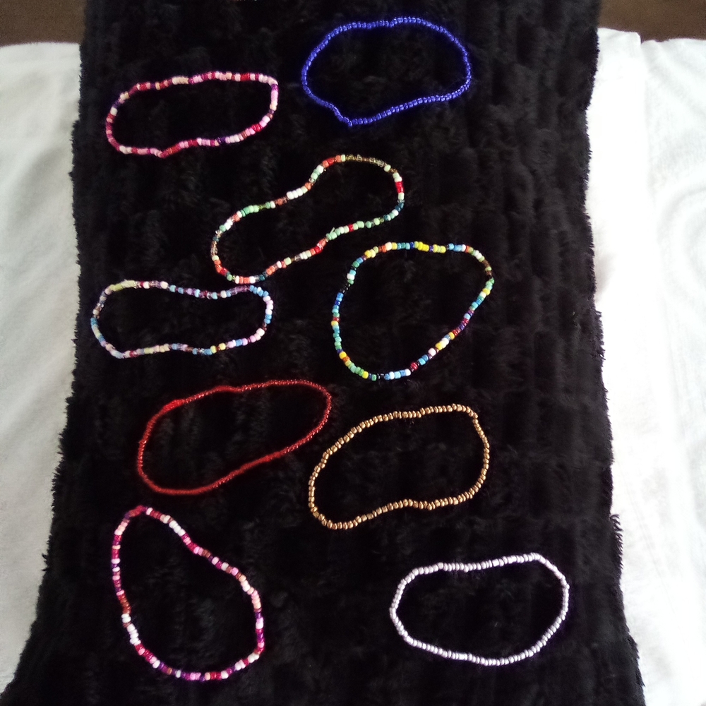 Colorful Beaded Bracelet Set